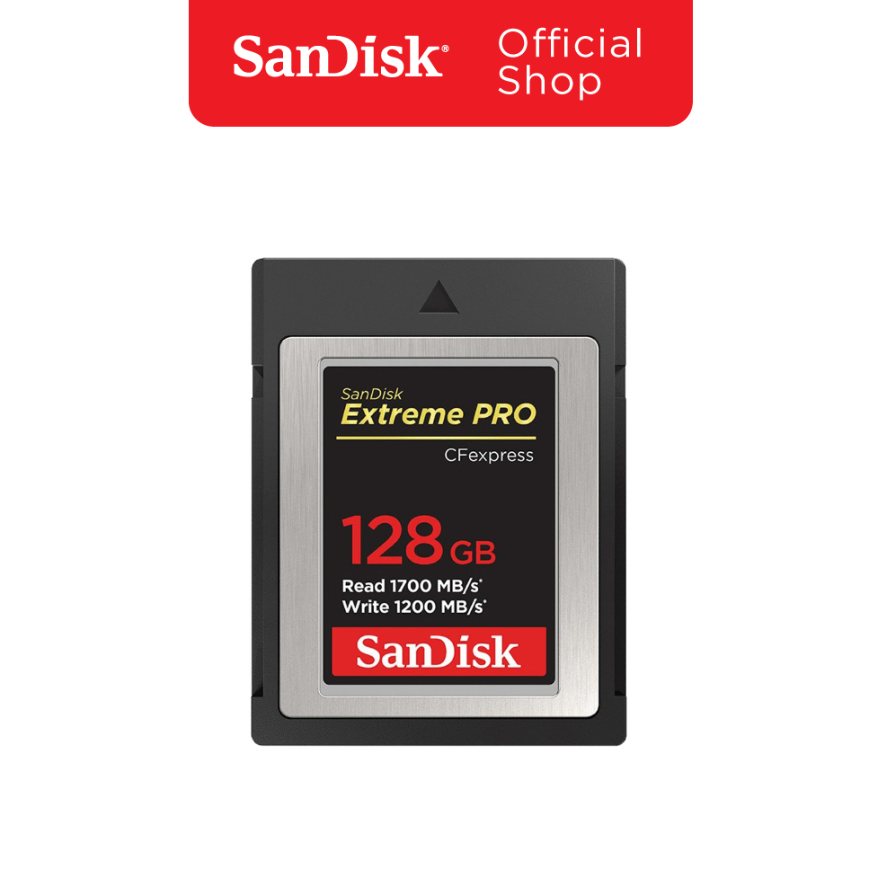 SanDisk Extreme PRO® CFexpress™ Card Type B, 128GB (SDCFE-128G-GN4NN)