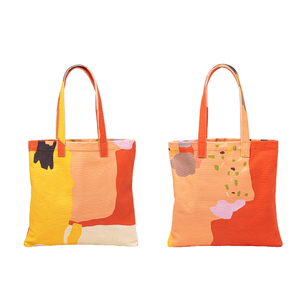 CELLS. กระเป๋าผ้า รุ่น UNDO-Tote-M-004