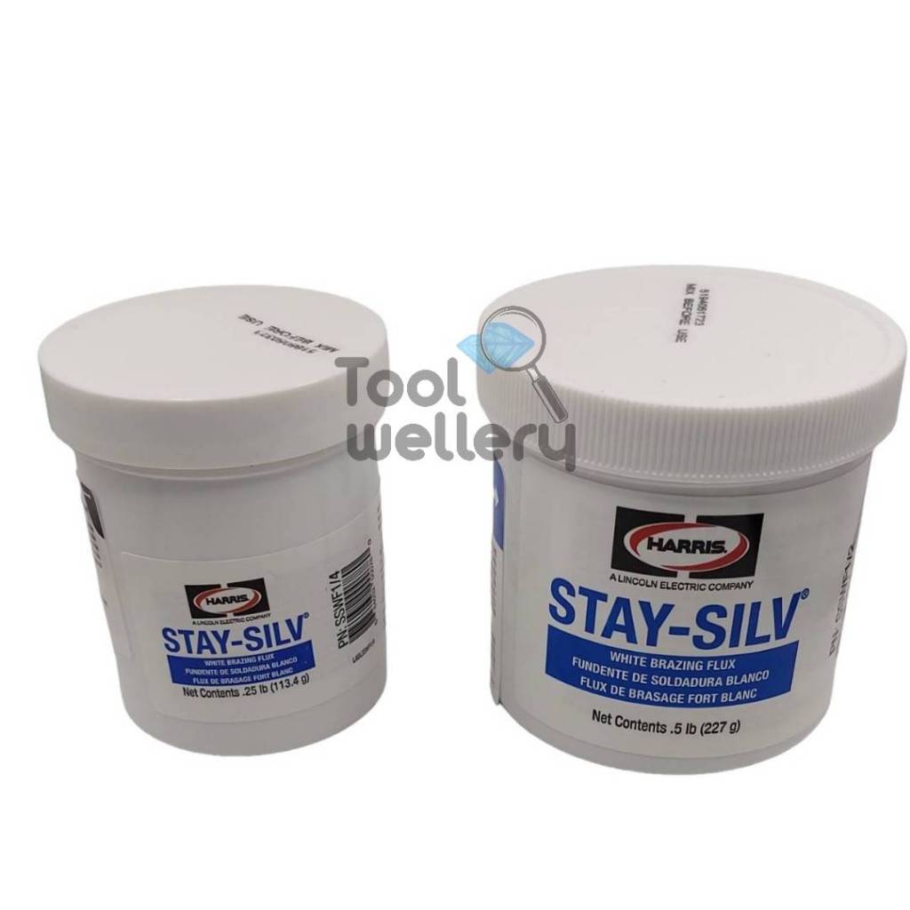 HARRIS ผงประสานเชื่อมเงิน STAY-SILV (227 กรัม) ฟลักซ์เชื่อมเงิน