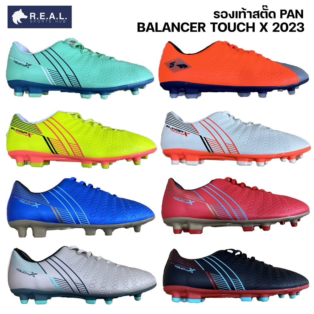 💸ลด65.-ใส่โค้ดTHIKWX1N💸รองเท้าสตั๊ด Pan Balancer Touch X 2023 ของแท้ [PF152B] รองเท้าสตั๊ดแพน ผู้ใหญ่ ธีราทร T5