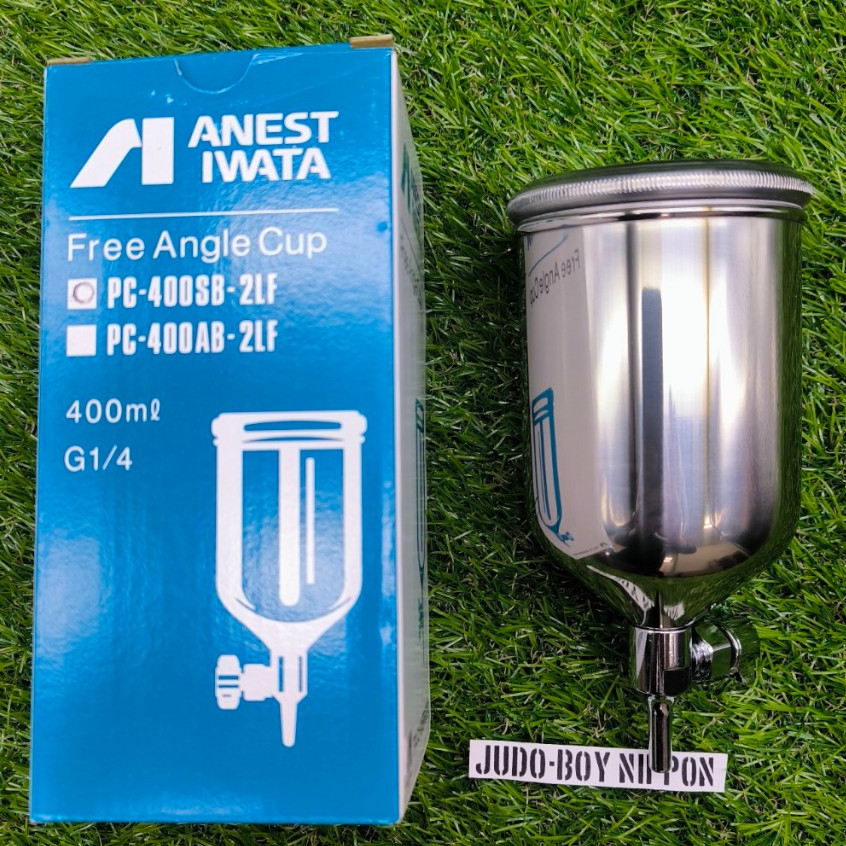 【🔴OSAKA JAPAN🔴】Anest Iwata Gravity cup with stainless steel legs PC400SB2LF