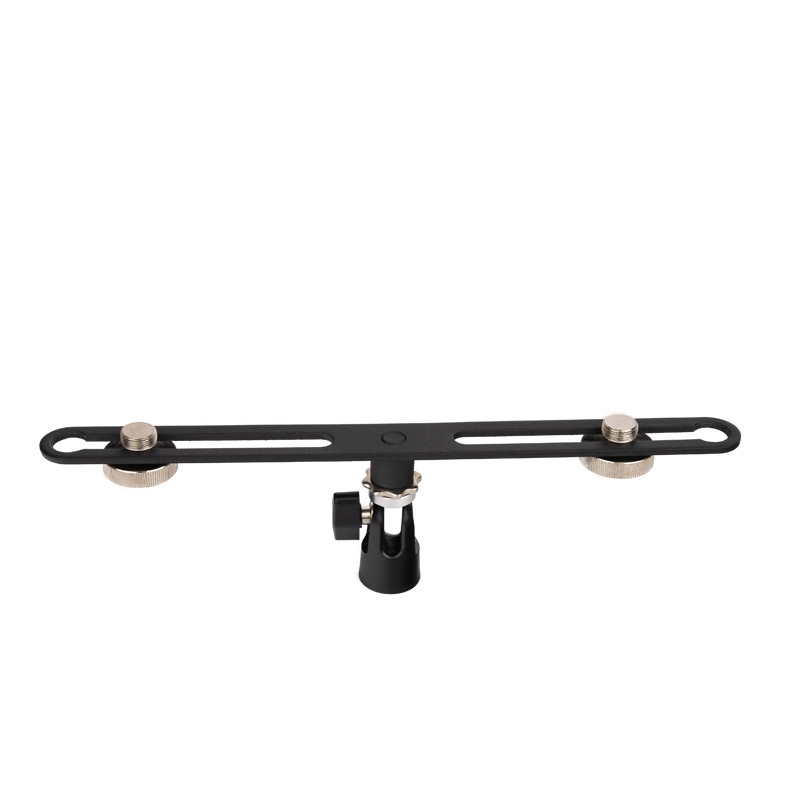 ขาตั้งบันทึกเสียงสเตอริโอ Alctron MAS020 รองรับขาตั้งไมโครโฟนสองตัวพร้อมกัน