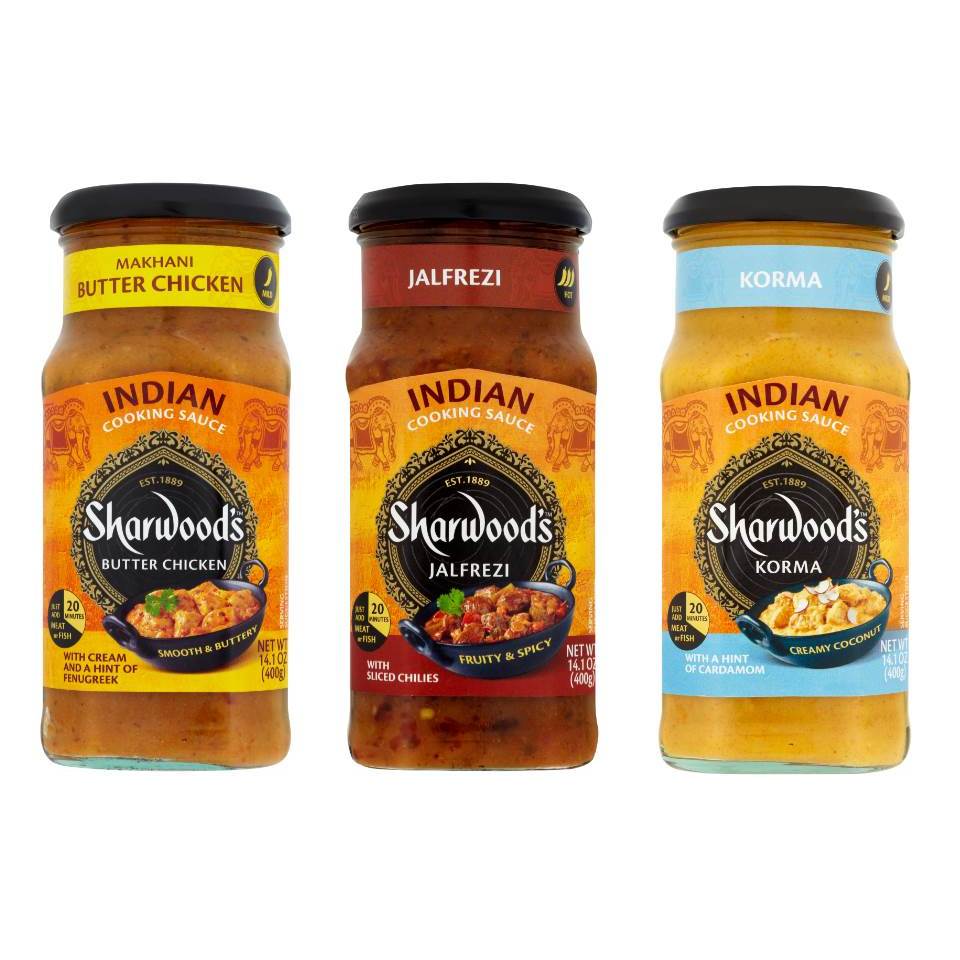 SHARWOODS Jalfrezi Cooking Sauce 420g INDIAN FOOD