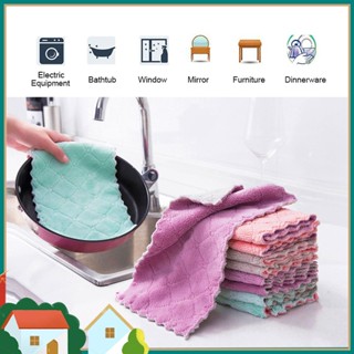 🔥 การใช้แบบเปียกและแห้ง 🔥 ผ้าเช็ดโต๊ะ  ผ้าเช็ดจาน ผ้าเช็ดทำค…