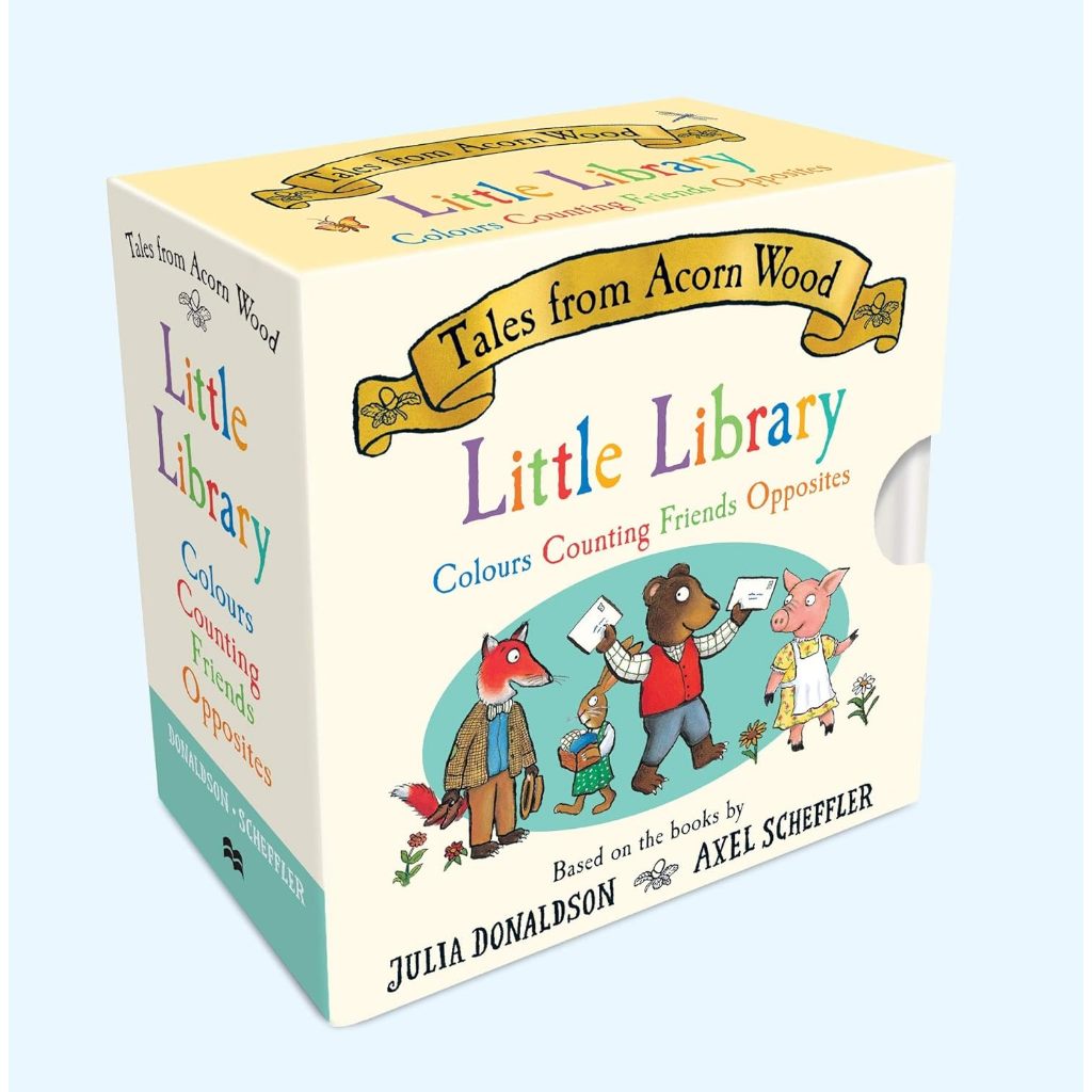 Tales From Acorn Wood Little Library (4 mini books) หนังสือเด็ก ภาษาอังกฤษ BoardBook เล่มเล็ก ขนาด3.
