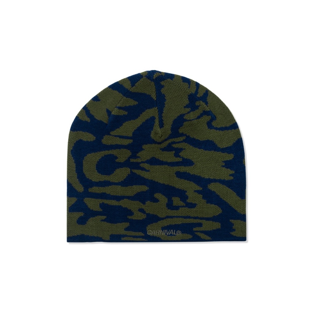 CARNIVAL CNVFW23A012GR JACQUARD BEANIE GREEN OS