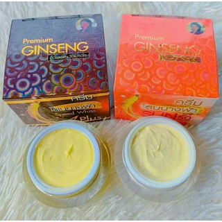 #เซ็ตคู่ ครีมโสมนางฟ้า (กลางวัน1+กลางคืน1) ครีมโสมนางฟ้า Speed White Plus (Premium Ginseng) #แท้ ขนาด 20 กรัม