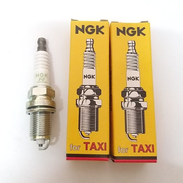 หัวเทียน NGK BKR6EYA for NGV/LPG แท้ (1 หัว) หัวเทียน TAXI