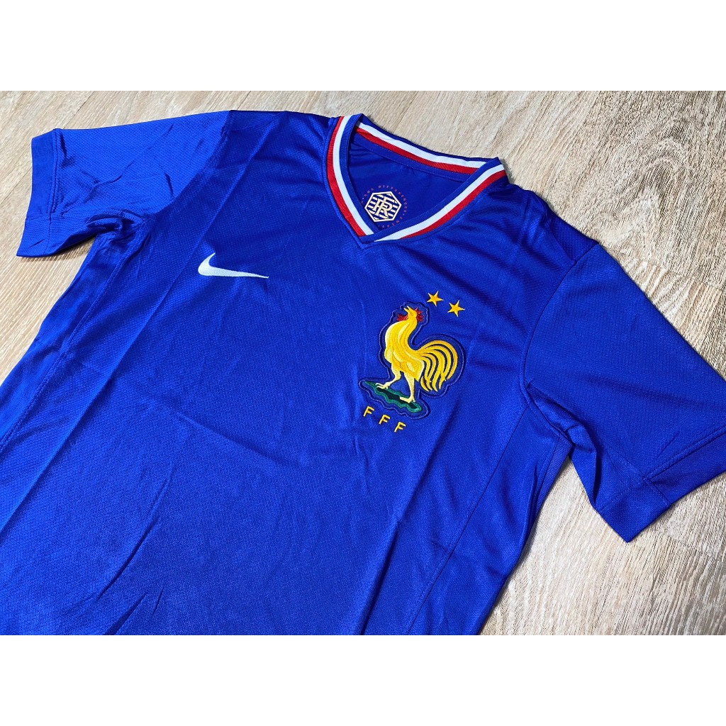 เสื้อทีมชาติฝรั่งเศส เหย้า ยูโร 2024 ( มีถึงไซส์ 4XL !!! )