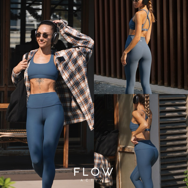 FLOW LEGGING (Deep blue)