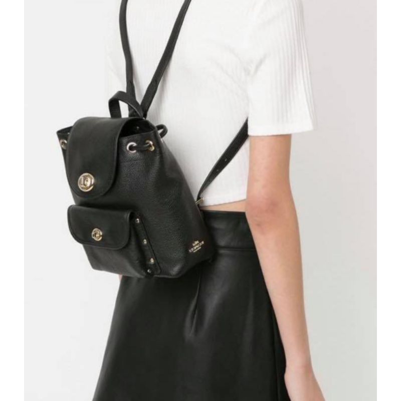 🌻 Coach 37581 เป้มินิ สีดำ แท้100% จากชอป ใหม่พร้อมส่ง