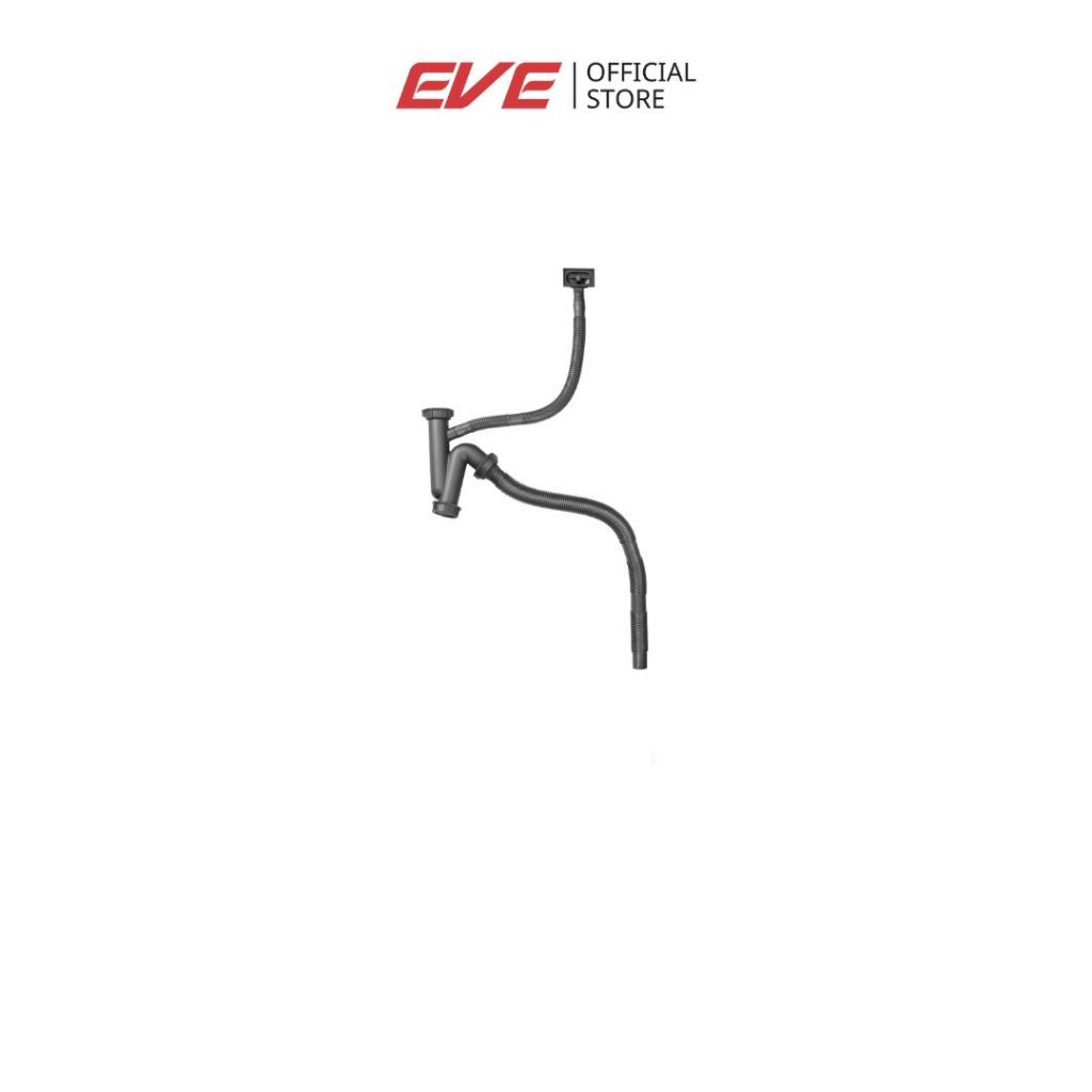 EVE ท่อน้ำทิ้งอ่างล้างจาน 1 ทาง สำหรับอ่างล้างจาน 1 หลุม PP1PT