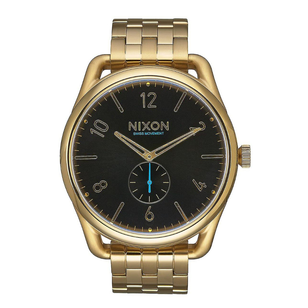 NIXON NXA951510-00 stainless steel analog mens watch 45mm. นาฬิกา นาฬิกาข้อมือ นาฬิกาข้อมือผู้ชาย