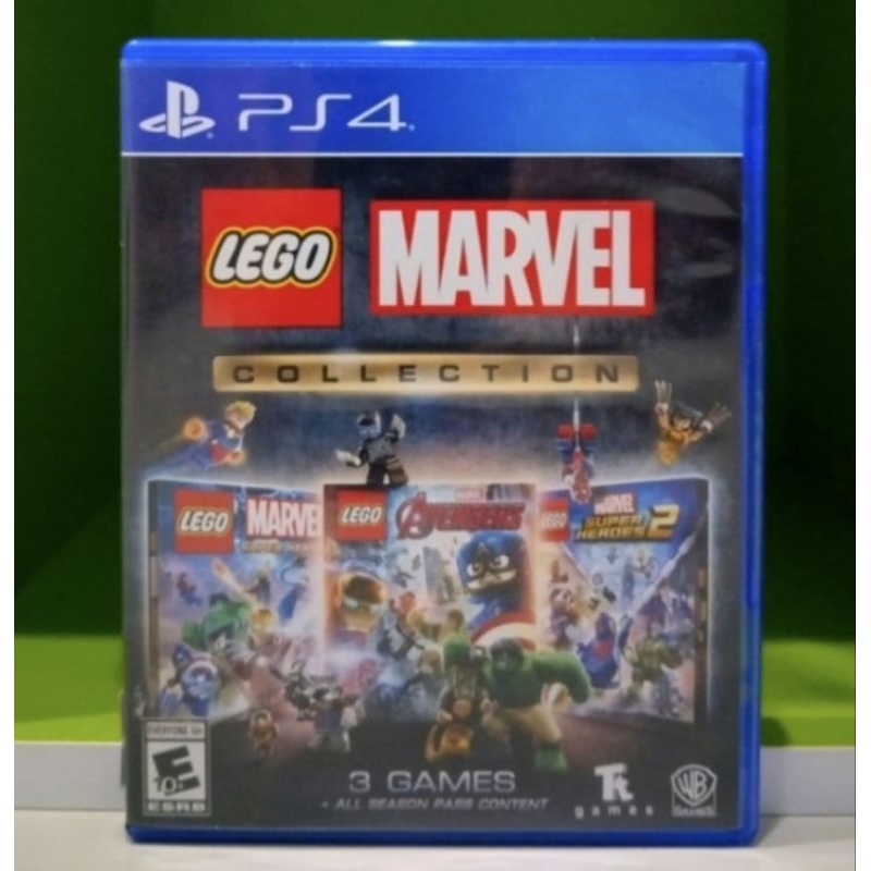 [พร้อมส่ง] Lego marvel collection Ps4game (มือ2)โซนUS สภาพดี สามารถเล่นได้ 1-2 คน
