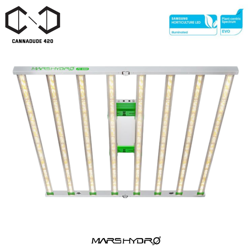 [ส่งฟรี!! ใหม่ล่าสุด] ไฟปลูกต้นไม้ Mars Hydro FC 6500-EVO 8 บาร์ SAMSUNG LM301H EVO 730W ดิมเมอร์ LED Grow light
