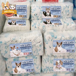 สุนัขเพศผู้ สุนัขเพศเมีย XXS-XL ผ้าอ้อมน้องหมา (36ชิ้น) มีหลายขนาดให้เลือก ผ้าอ้อมสุนัข เพศเมีย ผ้าอ้อมสัตว์เลี้ยง