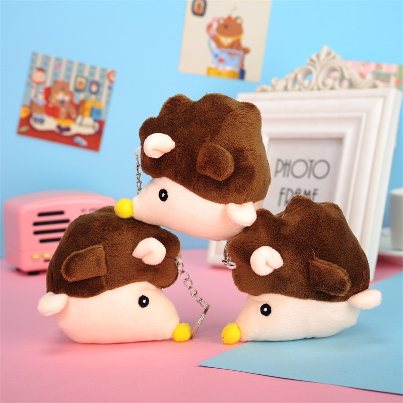 W8ตุ๊กตาเม่นจำลองน่ารัก ของเล่นตุ๊กตาสำเร็จรูป
