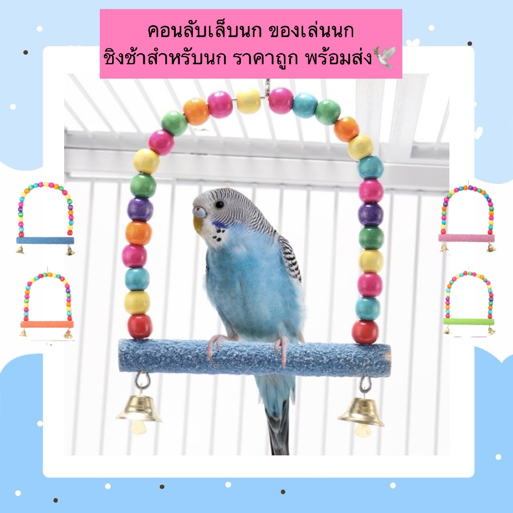 AL-893 คอนลับเล็บนก ของเล่นนก  ชิงช้าสำหรับนก ราคาถูก พร้อมส่ง🕊️
