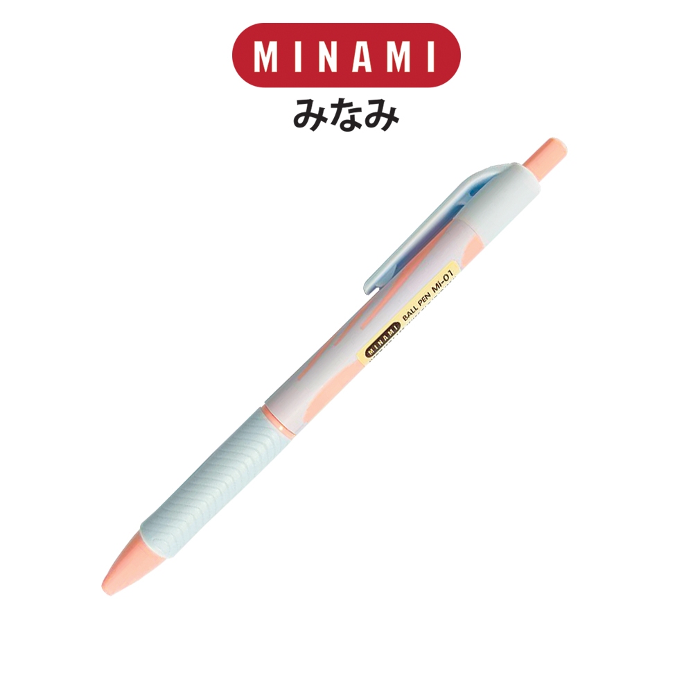 MINAMI (มินามิ) ปากกาลูกลื่น 0.5 mm. MI-01 สีหวาน  บรรจุ 2 ด้าม /แพ็ค - รูปที่ 4