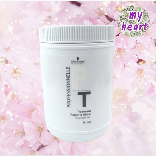 Schwarzkopf Treatment Repair & Shine 1000 ml ทรีทเม้นท์สำหรับผมแห้ง ผมเปราะบาง และผ่านการทำเคมี – โปรปัง