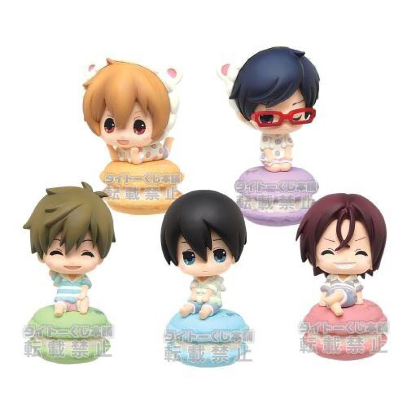 🏊🏻‍♂️ ฟิกเกอร์ Free ! 🏊🏻‍♂️ Kuji Honpo Free! ~Sweet macaron~/Tachibana Makoto/ฟรี!/มาโคโตะ/มาโกโตะ ‼