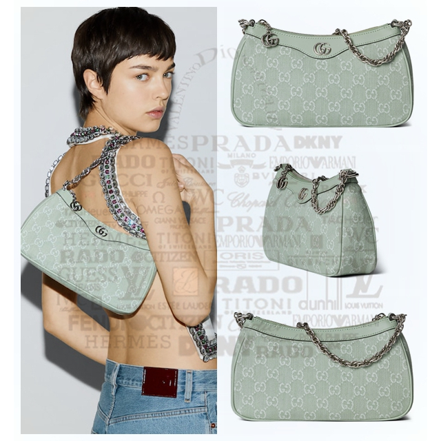 Gucci/Ophidia series GG กระเป๋าสะพายใบเล็ก