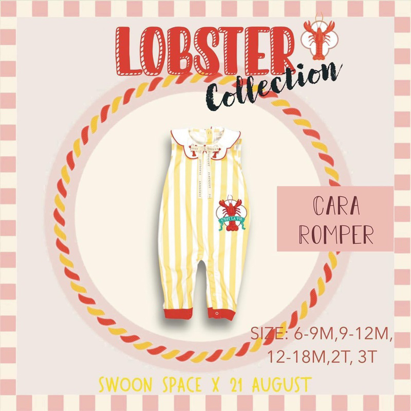 ชุด 21 August baby size9-12 พร้อมส่ง