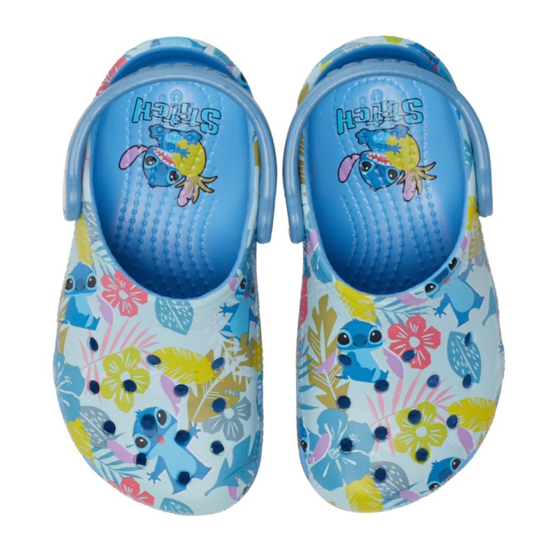 crocs Kids [New✨] รองเท้าลำลองเด็ก TODDLER STITCH CLOG ของแท้ 100%