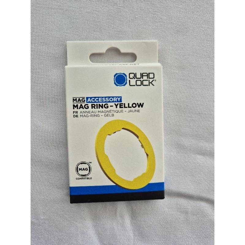 Quad lock Mag Case - Colored Ring (Yellow)
