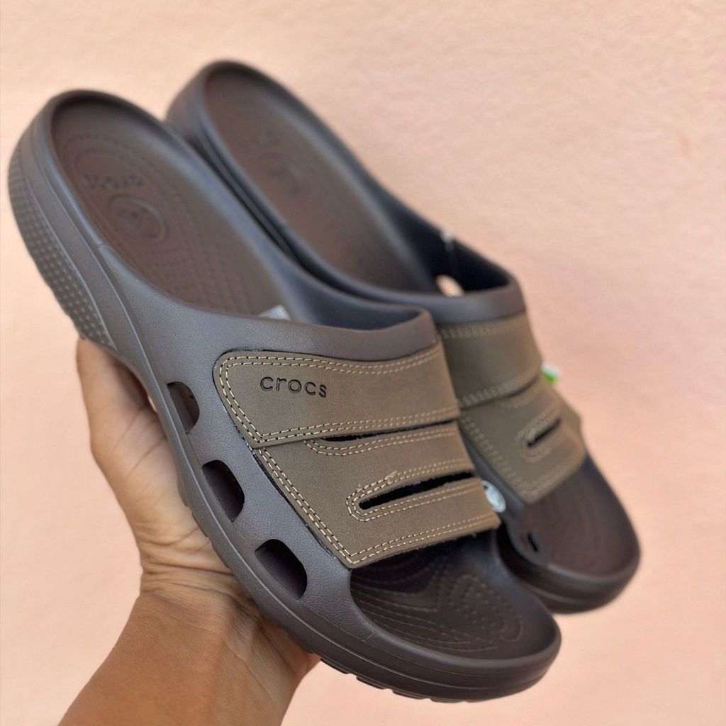 รองเท้าแตะสวม Crocs Yunko Clog (M7-M11) รองเท้าผู้ชาย นิ่ม สวย ใส่สบายใช้ดี #สินค้าพร้อมจัดส่งจากไทย