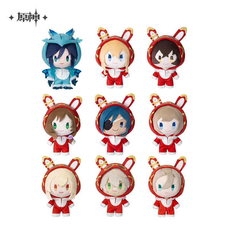 [ พร้อมส่ง / Official ] Genshin Impact Teyvat Paradise Plush Doll - Mondstadt เกนชิน ตุ๊กตา ตัวละคร 