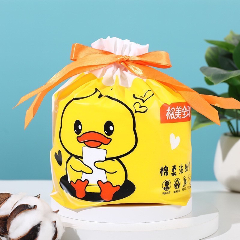 ทิชชู่ ผ้าฝ้าย สำหรับเช็ดทำความสะอาดหน้า มาส์กหน้า