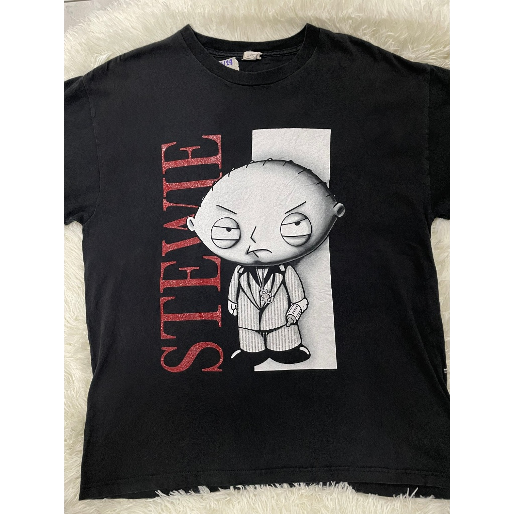 เสื้อวินเทจ Stewie Family Guys (Scarface Parody)
