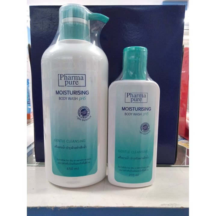 PharmaPure Moisturizing Body Wash 450 มล /200 มล สบู่อาบน้ำ