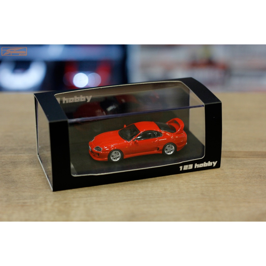 123 HOBBY 1/64 Toyota Supra (A80) Red