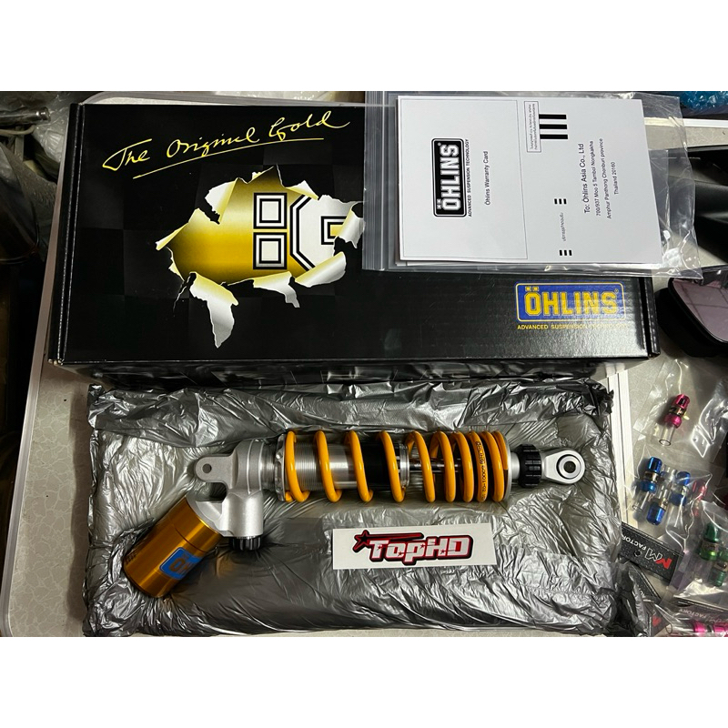 โช๊คหลังOhlins ho349 ตรงรุ่นGiorno+125 ปี2023