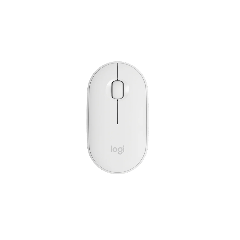 เมาส์ไร้สาย Logitech Bluetooth & Wireless Mouse M350 Pebble Graphite