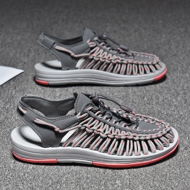 🔥injinj🔥 [จัดส่งด่วน] 🚀 [1-2 วัน] keen รองเท้าชายหาดสำหรับบุรุษและสตรี รองเท้าสาน 35-44