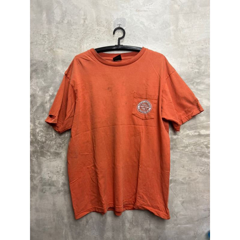 (XL) เสื้อยืดมือสอง Harley Davidson