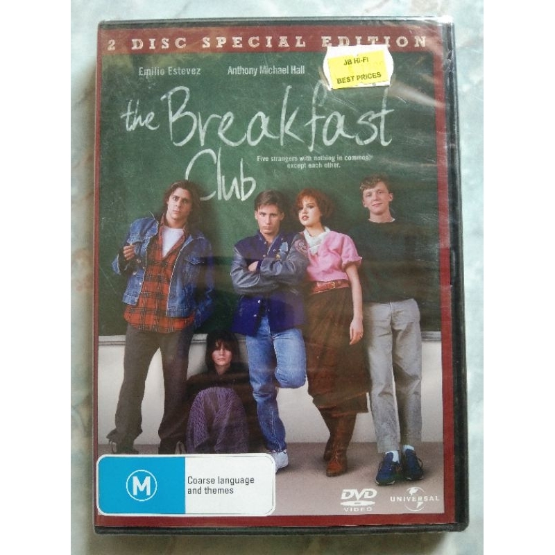 📀 DVD THE BREAKFAST CLUB ✨สินค้าใหม่ มือ 1 อยู่ในซีล
