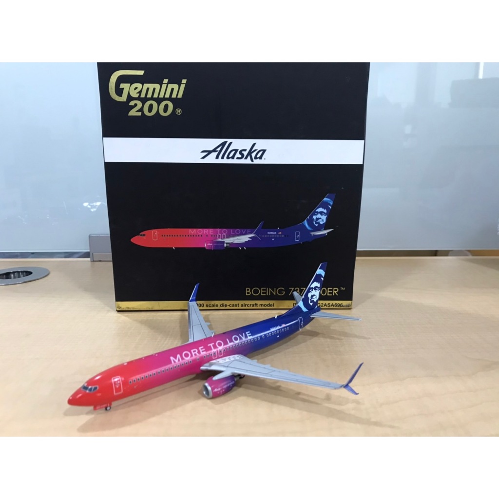 Gemini 200 Alaska Boeing 737-900ER 1:200 No.G2ASA696