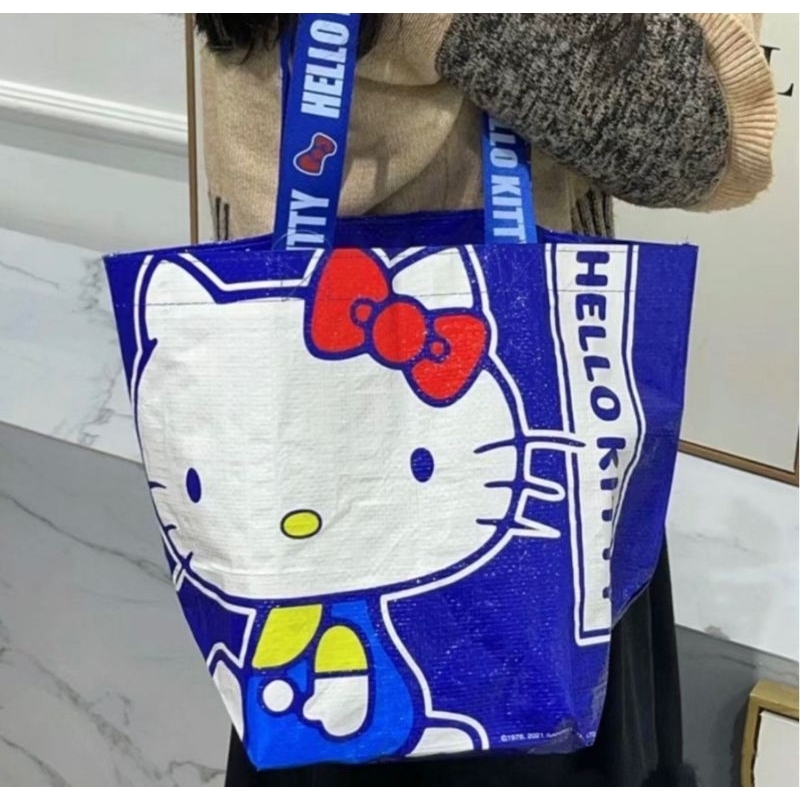 [พร้อมส่งในไทย🇹🇭]กระเป๋า 𝐊𝐢𝐭𝐭𝐲 𝐒𝐡𝐨𝐩𝐩𝐢𝐧𝐠 𝐁𝐚𝐠𝐬 💙🌟