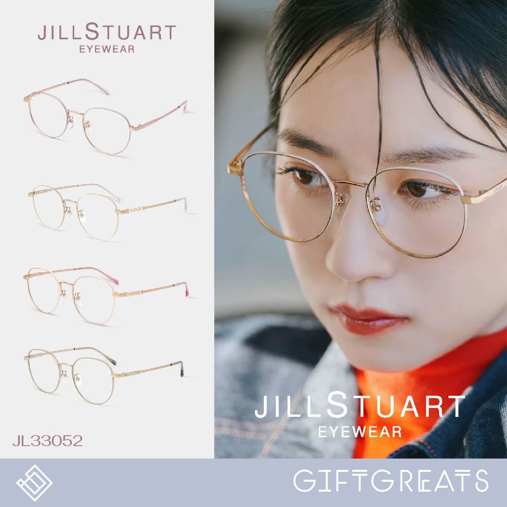 JILL STUART - JL33052 กรอบแว่นไทเทเนียม มีทั้งแบบเฉพาะกรอบ และพร้อมเลนส์