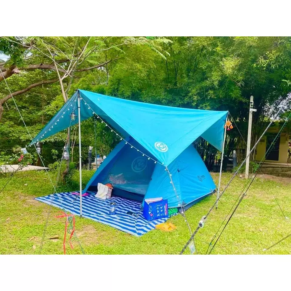 K2 COZY ผ้าทาร์ปกันฝนกันแดด ขนาด 3.5x4.5เมตร ทรงมาตรฐาน thumbnail 7