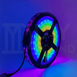 DIYsound APP สายไฟ Led DC Mini 24 Keys WS2811 WS2812B WS2815 WS2813 คีย์รีโมทคอนโทรล DC 5-24V ตัวควบคุมไร้สายบลูทูธ SPI