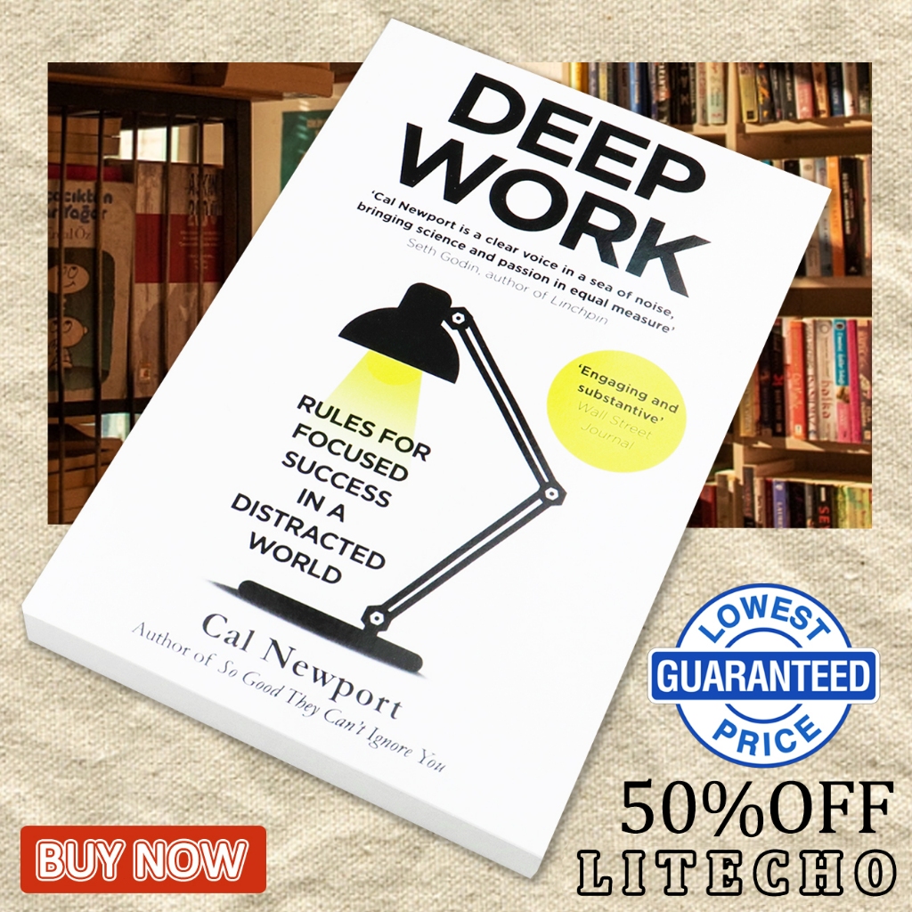 【English Book】Deep Work by Cal Newport Career Guidance Book