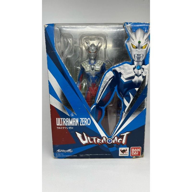 Bandai Ultra Act Ultraman Zero (มือสอง งานแท้ ตำหนิตามคำอธิบายในภาพ)