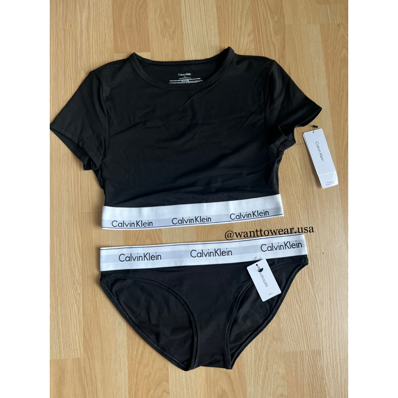 (พร้อมส่งแท้ ) Modern Cotton T- Shirt Bralette **ไม่มีฟอง**