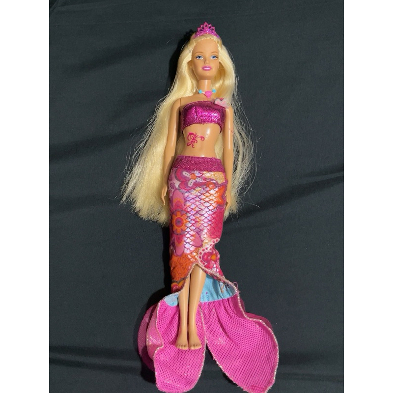 ꒰୨୧◞ 。DVD BARBIE in a Mermaid Tele : Merliah Summers⠀.ᐟ บาร์บี้แท้ มือสอง เมอริอา🌺