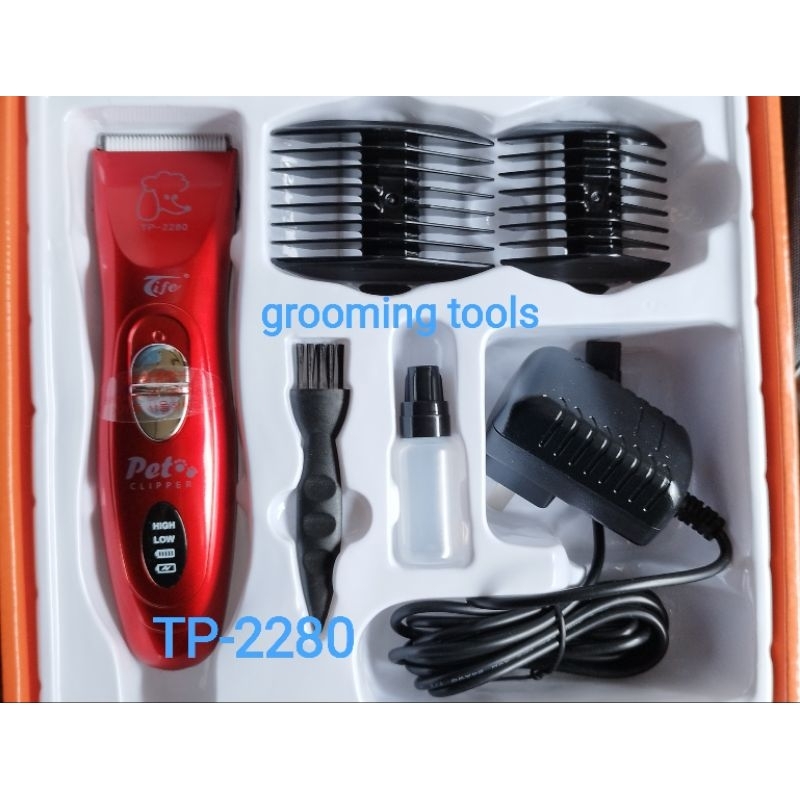 ✅Pet Hair Trimmer TP-2280 ทริมเมอร์ไถขนสุนัขพันธุ์เล็ก แมว กระต่าย แกสบี้